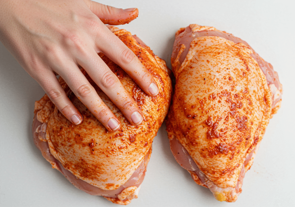 Keto Air Fryer Chicken Thighs