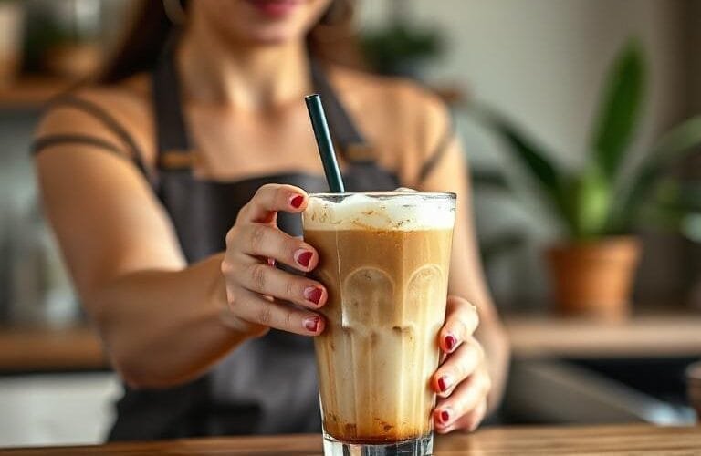 Homemade Iced Latte: A Luxurious Treat in 10 Minutes