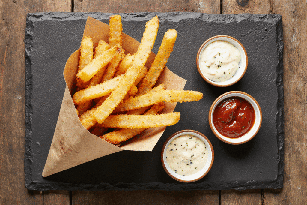 Air Fryer French Fries Serving