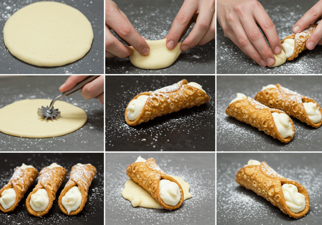 italian cannoli step by step