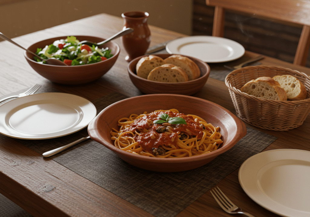 Beautiful serving ideas for pasta recipes