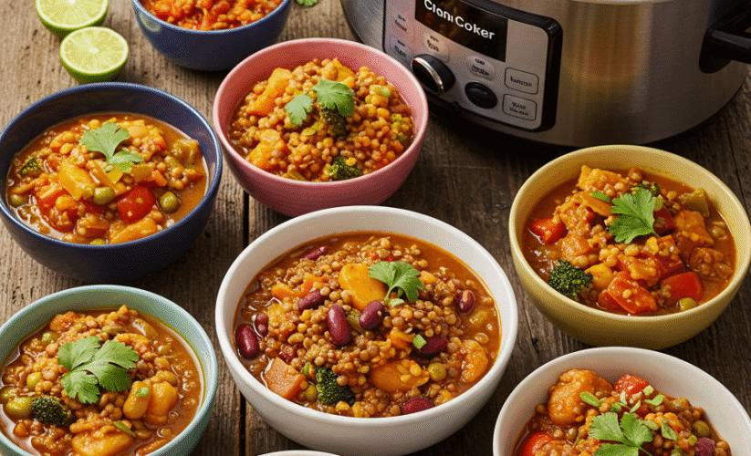 Vegetarian Slow Cooker Recipes: 7 Best Ideas for Easy Tasty Meals