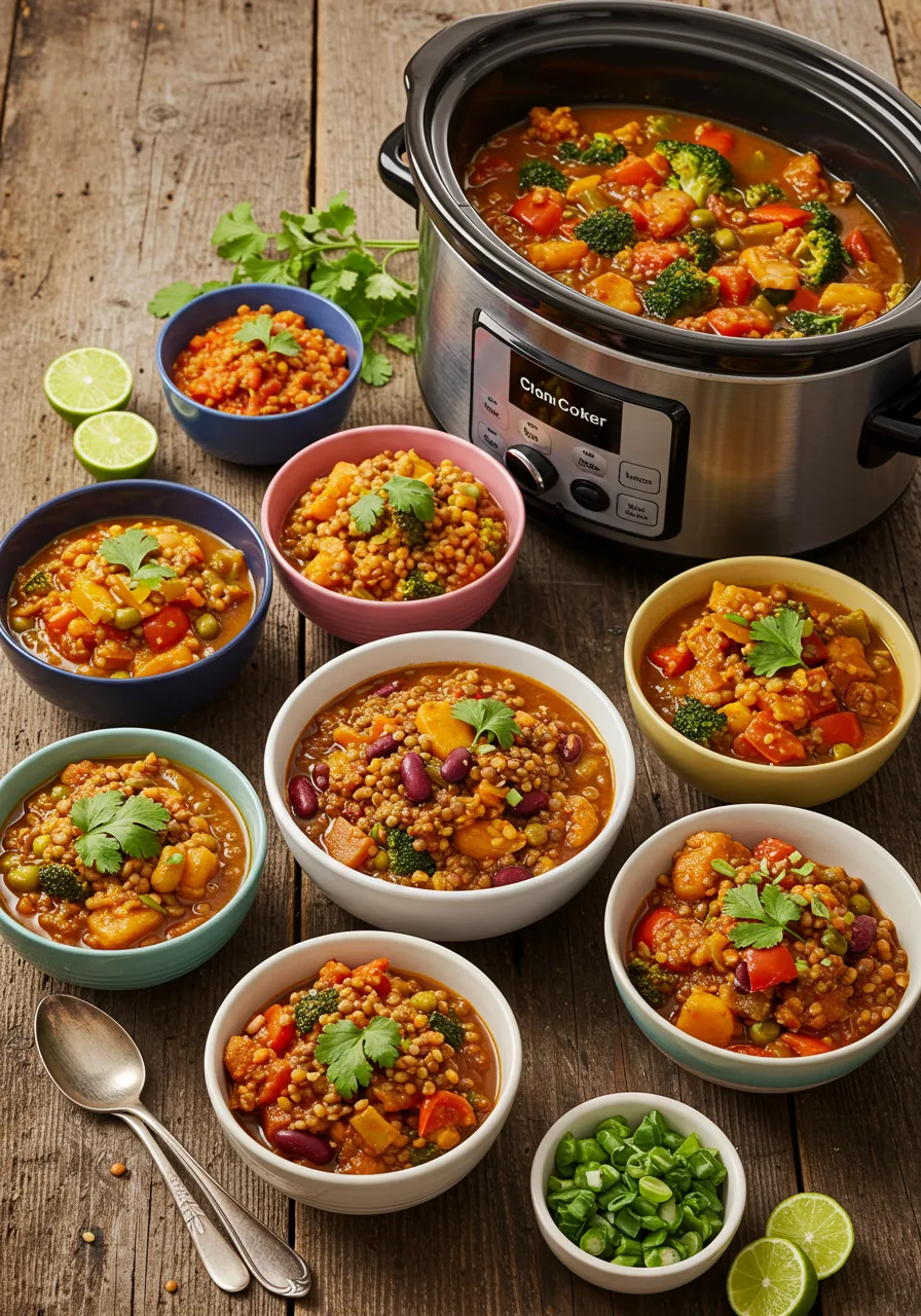 Vegetarian Slow Cooker Recipes: 7 Best Ideas for Easy Tasty Meals