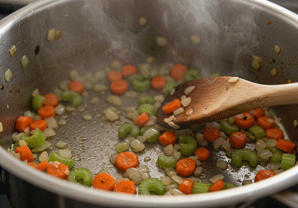 Macaroni Soup Recipe preparation