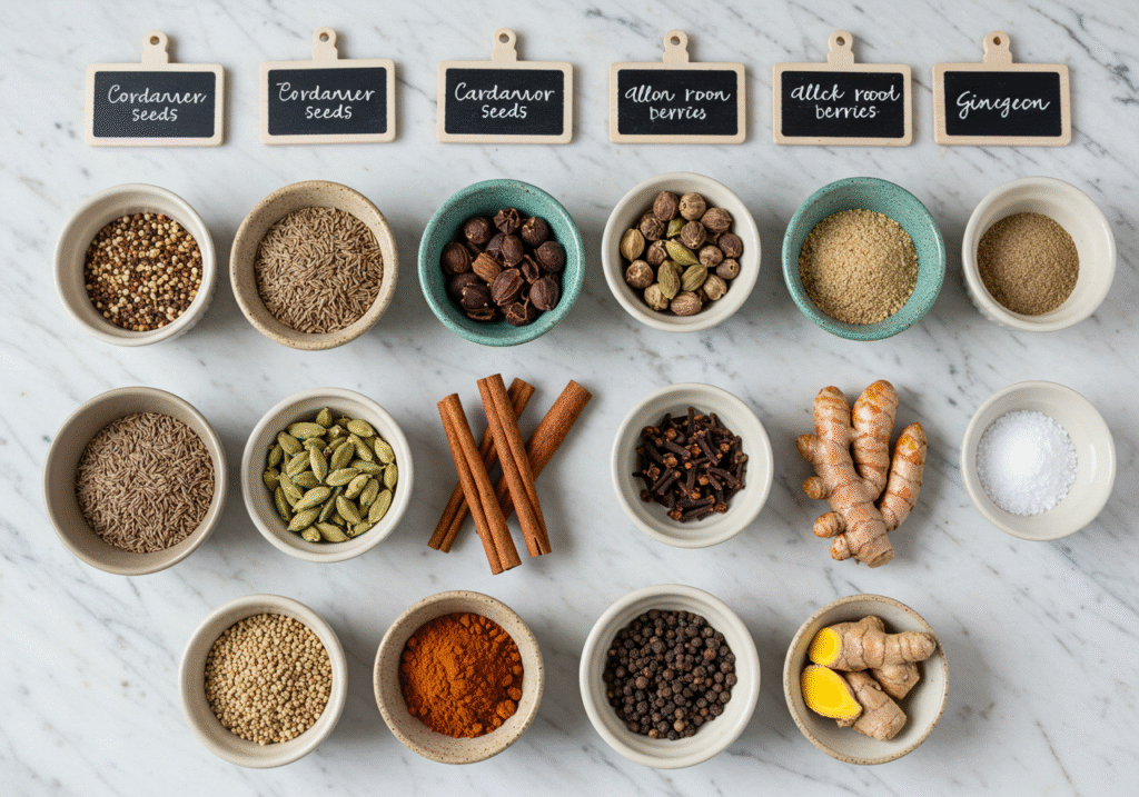 Moroccan Spice Mix Recipe Ingredients