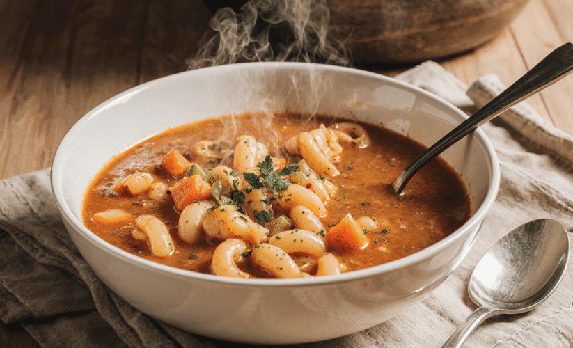 The Ultimate 5-Ingredient Macaroni Soup: Easy Comfort Food for Beginners