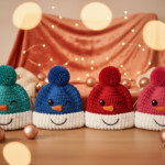 Winking Snowman Beanie: Crochet Pattern Overview
