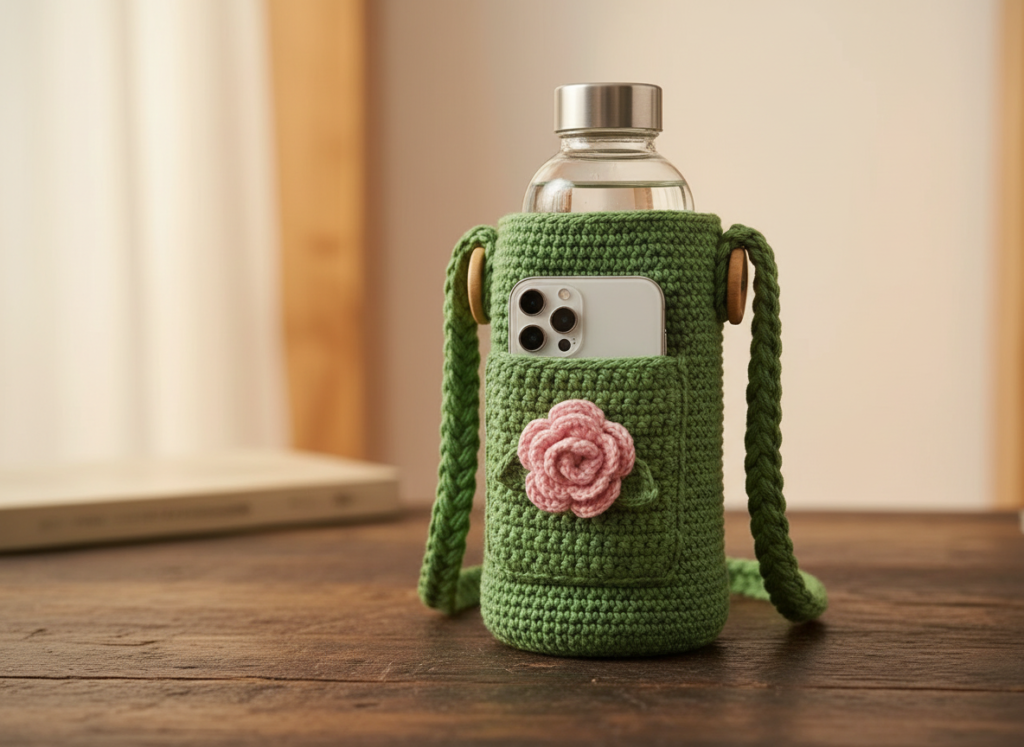 Craft Your Own "Green Oasis" Bottle & Phone Pouch