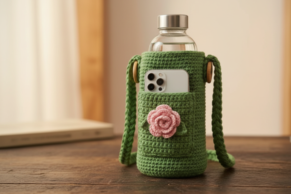 Craft Your Own "Green Oasis" Bottle & Phone Pouch