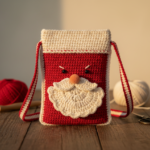 Jolly Santa Crossbody Bag: A Beginner-Friendly Crochet Pattern